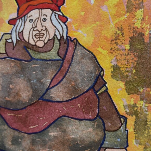 1969 Hans Dannheisser Enhanced Lithograph The Shopper NYC Lord & Taylor - Picture 6 of 6